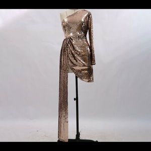NEW Holiday/Special Event Gold Dress